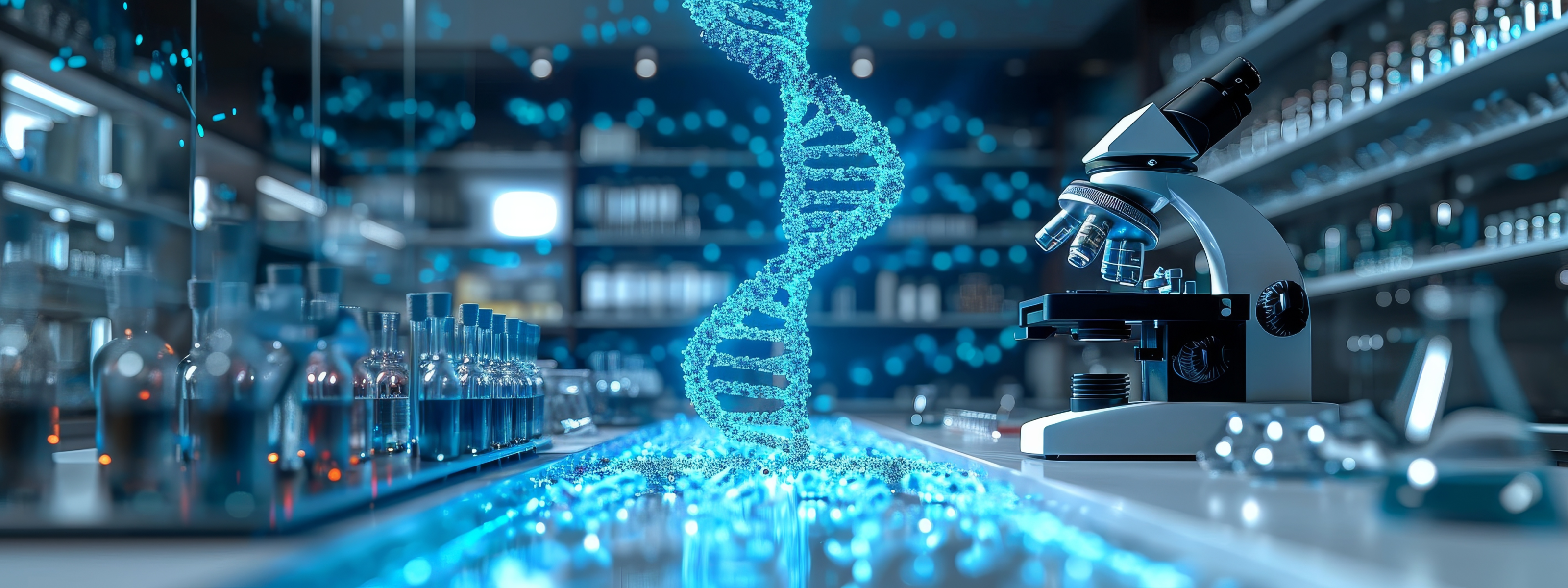 Research medical DNA lab science biotechnology scientist laboratory clinic medicine chemistry